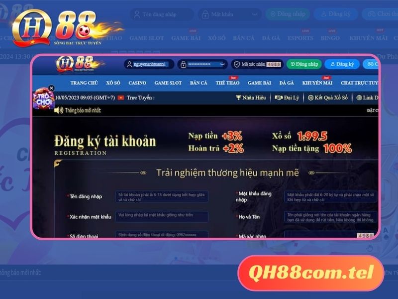 Điều kiện để đăng ký tài khoản QH88 như thế nào?