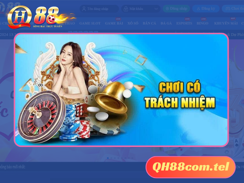 Trách nhiệm người chơi về thông tin người dùng tại QH88